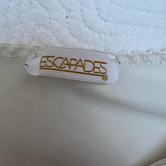 Vintage 1980s Satin Camisole with Pintucks - Picture 8 of 8